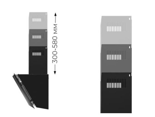 Вытяжка MAUNFELD EAGLE 850 60 Glass Black